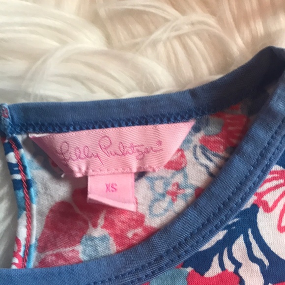 Lilly Pulitzer Seashell Floral Crewneck Tee - Picture 3 of 4